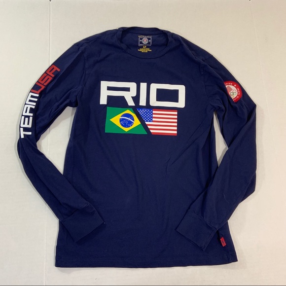 Polo Ralph Lauren Tops - Polo Ralph Lauren Olympics USA Rio Tee Shirt S